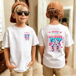 Cartoon Cute Funny Six Seven Italian Brainrot 67 Number Graphic Print T-Shirt Boy/Girl Summer Short Sleeved Kids Tshirt Top