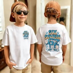 Cartoon Cute Funny Six Seven Italian Brainrot 67 Number Graphic Print T-Shirt Boy/Girl Summer Short Sleeved Kids Tshirt Top