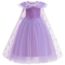 Summer Snow Princess Cosplay Costume for Girls Elegant Birthday Wedding Party Girl Dress Carnival Halloween Christmas Costume