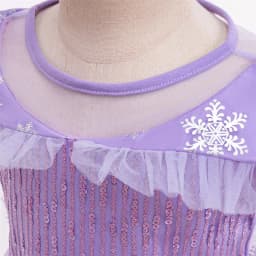 Summer Snow Princess Cosplay Costume for Girls Elegant Birthday Wedding Party Girl Dress Carnival Halloween Christmas Costume