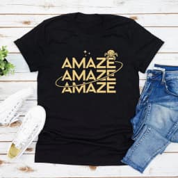 Amaze Unisex T-Shirt Project Hail Mary Rocky Inspired Sci Fi Shirt Short Sleeve Graphic T Shirts Funny Space Quote Tshirt Tops