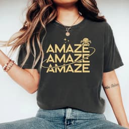 Amaze Unisex T-Shirt Project Hail Mary Rocky Inspired Sci Fi Shirt Short Sleeve Graphic T Shirts Funny Space Quote Tshirt Tops