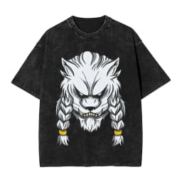 Invincibles Battle Beast White Wolf Head T-Shirt Summer Vintage T-Shirts Casual Hipster Tee Shirt For Couple Short Sleeve Tees