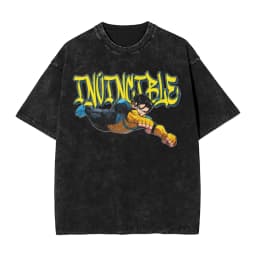 Invincibles Battle Beast White Wolf Head T-Shirt Summer Vintage T-Shirts Casual Hipster Tee Shirt For Couple Short Sleeve Tees