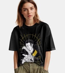 Jujutsu Kaisen Anime Geto Suguru Printed T-shirt Summer Men's and Women's T-shirt Trendy Loose Casual Y2K Short Sleeve 2026 New