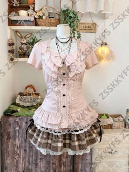 Summer Women's Casual Dresses Japan Sweet Fashion Y2k Lolita Dresses 3-Piece Set 2000s Clothes Vintage Vest Bow Sexy Skirt Party