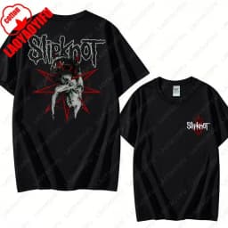 Men's Slipknots Double Sided Print Short-sleeve Tops Prepare for Hell Tour Shirt Heavy Metal Cotton Tees Man Rock Band T-shirt