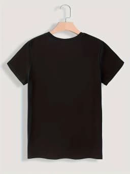 Swag Y2K T-shirt for Men Casual Crew Neck Slightly Stretchy Fabric Regular Fit Printed Pattern Suitable for All Seasons