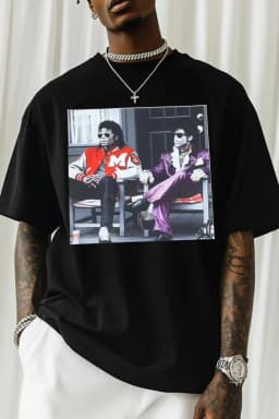 2026 Michael Jackson Graphic Tshirt Mens Womens Cotton Tees Ummer Casual Short Sleeve Round Neck Clothing Loose Tops Trend