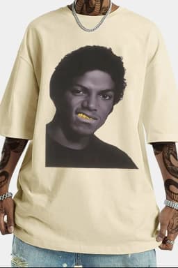 2026 Michael Jackson Graphic Tshirt Mens Womens Cotton Tees Ummer Casual Short Sleeve Round Neck Clothing Loose Tops Trend