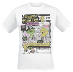 2026 Match Book Queens of The Stone Age T-Shirt Men Women Metal Rock Band Graphic Tee 100% Cotton Summer Streetwear Top