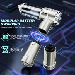SZUK 2026 Wireless Portable Vacuum Cleaner Mini Blower New Powerful Car Vacuum Cleaner 6000mAh Handheld Cleaner with LED Light