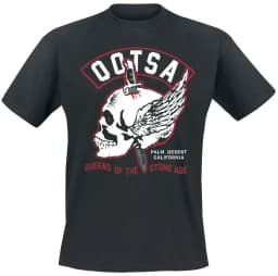 QOTSA Skull Queens of The Stone Age T-Shirt Men Women Metal Rock Band Graphic Tee Cotton Summer Streetwear Top