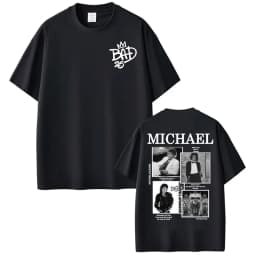 Michael Jackson King of Pop World Tour Cover T-shirts Men Women Fashion Classic Oversized T Shirt Summer Tops Streetwear T-shirt
