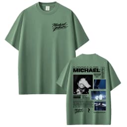 Michael Jackson King of Pop World Tour Cover T-shirts Men Women Fashion Classic Oversized T Shirt Summer Tops Streetwear T-shirt