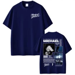 Michael Jackson King of Pop World Tour Cover T-shirts Men Women Fashion Classic Oversized T Shirt Summer Tops Streetwear T-shirt