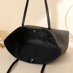 Chic Litchi Texture Tote Bag Snap Button Design Large Capacity Shoulder Bag Crossbody Leather Handbags Women