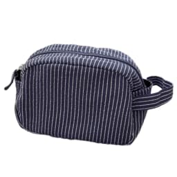 Simple fabric storage bag for travel and business trips, large-capacity toiletry bag, casual style patterned makeup bag, new mod