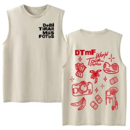 Vintage Washed Fashion Vest Bad Bunny Trendy Graphics Letters Print Mens Clothes Streetwear Harajuku Oversized Casual Tank Tops
