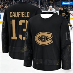 Canadian Men's Best-Selling Ice Hockey Training Suit - Breathable, Quick-Drying Black and Gold Version Long-Sleeved Top Family