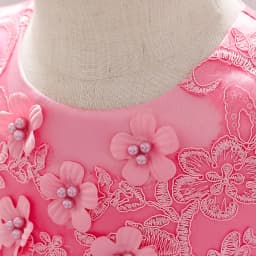 Summer Baptism Party Baby Girls Dress Elegant Flower 1st Birthday Wedding Princess Dress Girl First Communion Bridesmaid Vestido