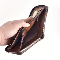 Men's PU Wax Oil Skin Wallet Short Male Card Holder Zipper Around Coin Purse Money Wallet