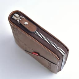 Men's PU Wax Oil Skin Wallet Short Male Card Holder Zipper Around Coin Purse Money Wallet