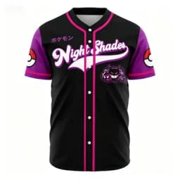 Versatile Basic Short Sleeved Baseball Jersey Personalized Anime IP Print Trendy Men's Cardigan