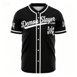Versatile Basic Short Sleeved Baseball Jersey Personalized Anime IP Print Trendy Men's Cardigan