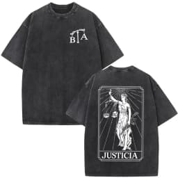 Washed Vintage Brothers in Arms ST Michael Protect Us T-shirt Forward Observations Group T-shirts Men Retro Oversized T Shirts