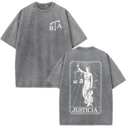 Washed Vintage Brothers in Arms ST Michael Protect Us T-shirt Forward Observations Group T-shirts Men Retro Oversized T Shirts