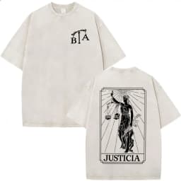 Washed Vintage Brothers in Arms ST Michael Protect Us T-shirt Forward Observations Group T-shirts Men Retro Oversized T Shirts
