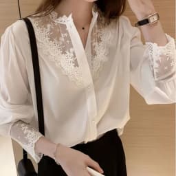 Long Sleeve Casual Shirt Women Shirts Spring Summer Fashion Female Solid Chiffon Blouse Tops Office Lady White Shirts