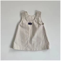 Q2825 Girls Summer Heart Print Bib Overalls Korean Style Dress Fashionable Clothing for Kids