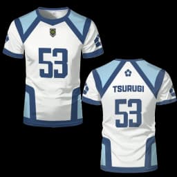 Popular Blue Lock Jersey Nagi Seishiro Uniform 3D Print Anime T-Shirt Summer 2026 New Men Women Cosplay Sports Football Top
