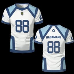 Popular Blue Lock Jersey Nagi Seishiro Uniform 3D Print Anime T-Shirt Summer 2026 New Men Women Cosplay Sports Football Top