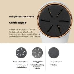 Electric Foot Grinder, USB Charging Foot Polishing Machine, Foot Skin Grinder, Heel Calluses and Dead Skin Removal Tool