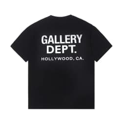 2026 New Vintage High Street T-shirt Gallery Printed Shirt Fashion Letter Printed T-shirt Casual O-neck T-shirt Summer Brand Top