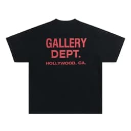 2026 New Vintage High Street T-shirt Gallery Printed Shirt Fashion Letter Printed T-shirt Casual O-neck T-shirt Summer Brand Top