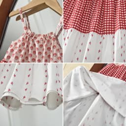 Bear Leader Korean Version Sweet and Cute Girls Clothing Suspender Printed Checkered Patchwork Dress New Summer Kids Clothes