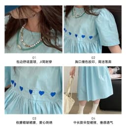 Summer Kids Blue Girls Dress 2026 Fashion Birthday Loose Casual Dresses Children Vestido Beach Dress for Girl Teen 8 10 12 14 Y