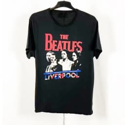 The Beatles Vintage Rock Cotton Men's Clothing Short Sleeve Y2k Selling Popular Fashion Daily Street Style Summer New T-shirt