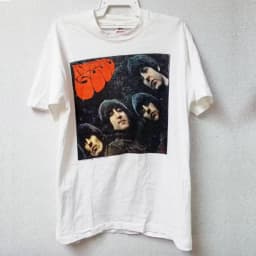 The Beatles Vintage Rock Cotton Men's Clothing Short Sleeve Y2k Selling Popular Fashion Daily Street Style Summer New T-shirt