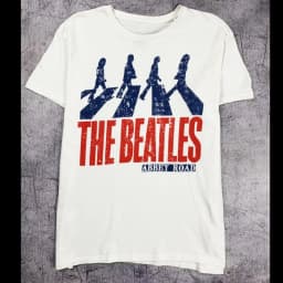 The Beatles Vintage Rock Cotton Men's Clothing Short Sleeve Y2k Selling Popular Fashion Daily Street Style Summer New T-shirt