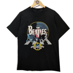 The Beatles Vintage Rock Cotton Men's Clothing Short Sleeve Y2k Selling Popular Fashion Daily Street Style Summer New T-shirt