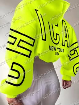 Autumn and Winter Women's Sweatshirt New York USA Graphic Hooded Hoodies Unisex Pullovers Hip Hop Men Hoodie Tops