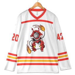 Spring Summer Men's Long-Sleeved Top Subtronics Rave Jersey Cyclop Hockey Shirt Bold Festival Outfit Athleisure Quick-drying Top