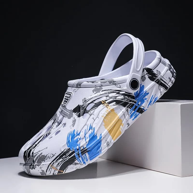 Plus Size 48 49 Men Summer Clogs Sandals EVA Slippers Unisex Slippers Beach Sandals Couple's Outdoor House Slides High Quality