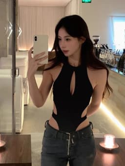 2026 Summer Fashion New Women's Elegant Design Sleeveless Jumpsuit Street Spicy Girl Sleeveless Hollow Jumpsuit Top