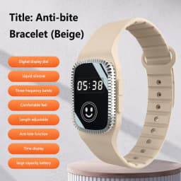 Lenovo Mosquito Repellent Bracelet Anti Mosquito Wristband DEET Free Outdoor Camping Hiking Waterproof Kids Adult